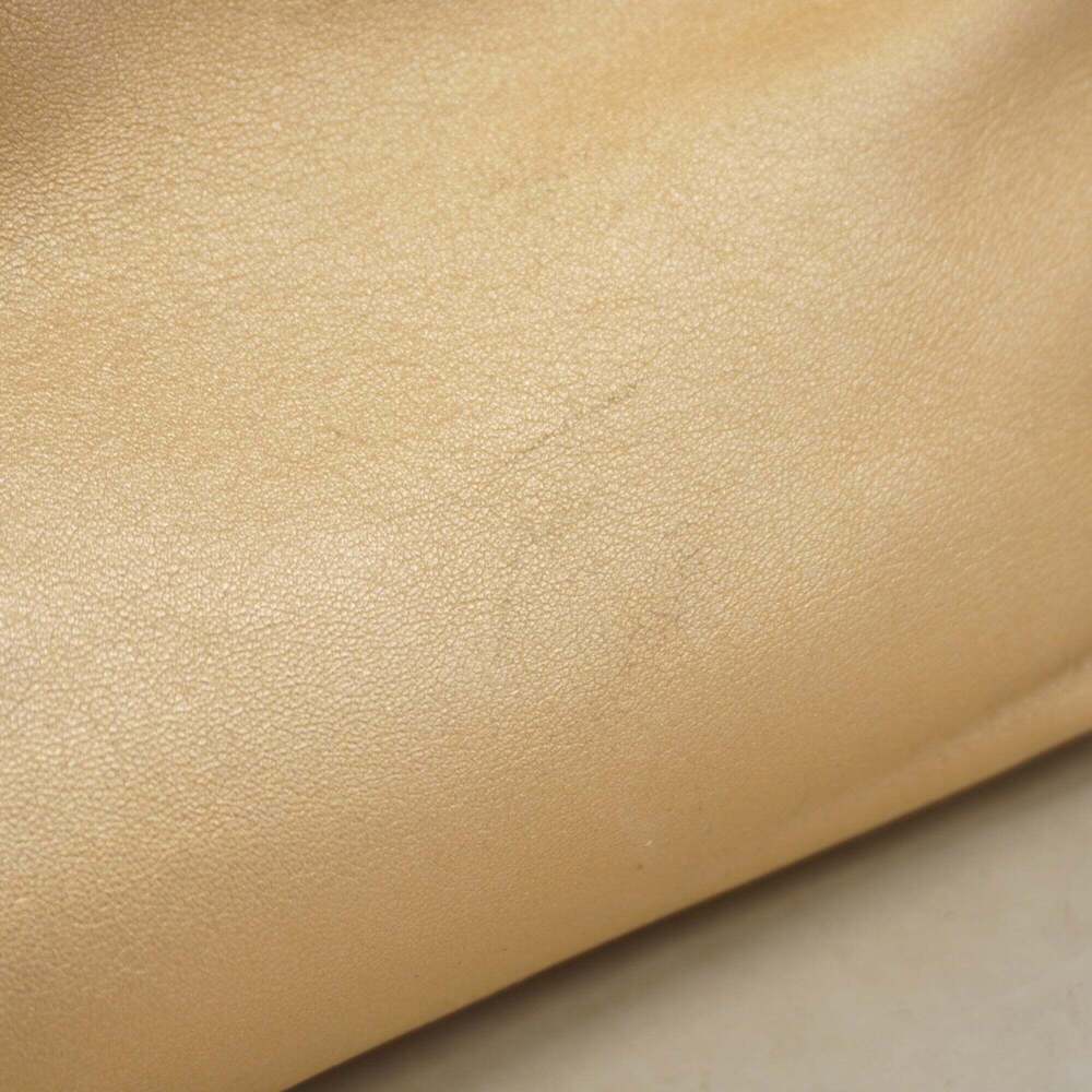 CHANEL Gold Leather Tote Bag - Picture 10 of 12